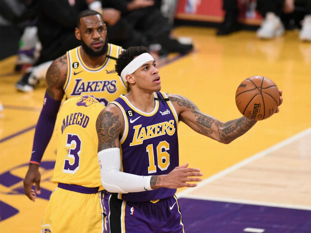 惊喜爆发!湖人3D新星16分+4三分,成詹姆斯最佳搭档 惊喜爆发!湖人3D新星16分+4三分,成詹姆斯最佳搭档